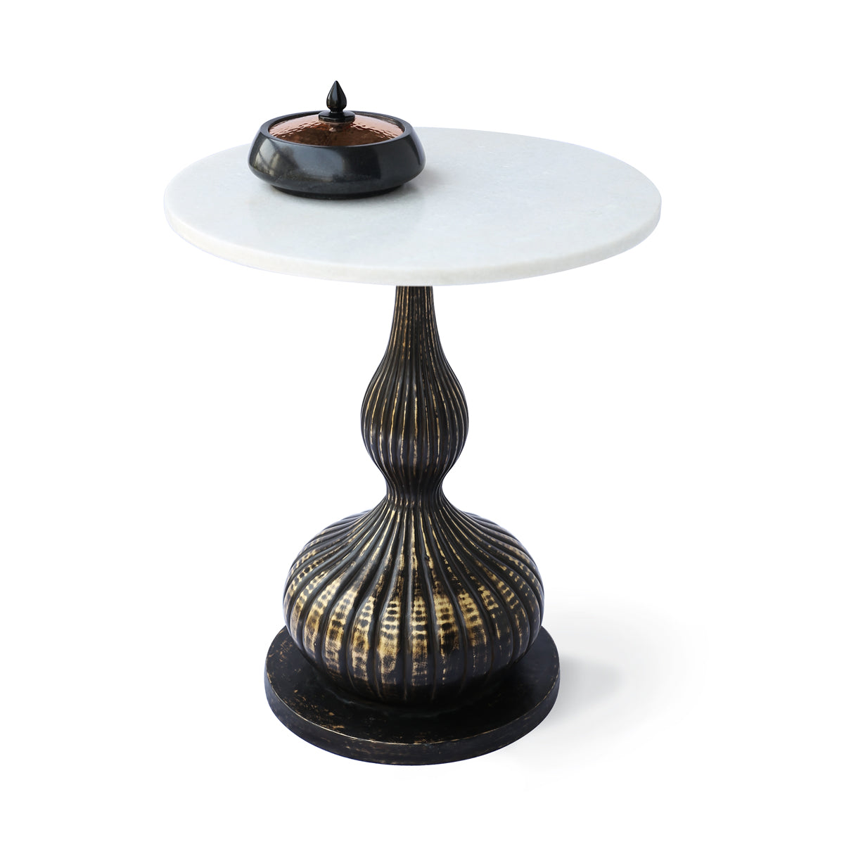 Peg Table - Antique Brass