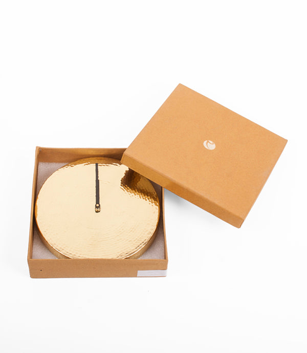 Wall O Clock - Brass