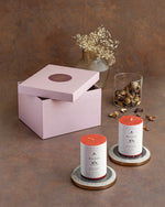 Yin Candles Plates + Aroma Candles _ Gift Box
