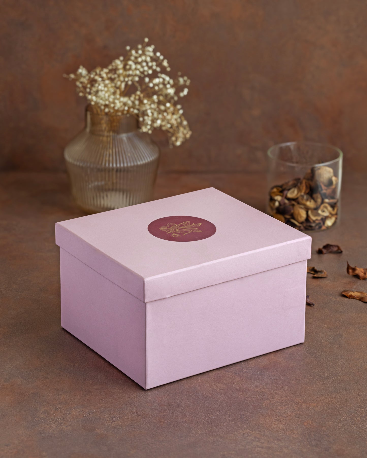 Yin Candles Plates + Aroma Candles _ Gift Box