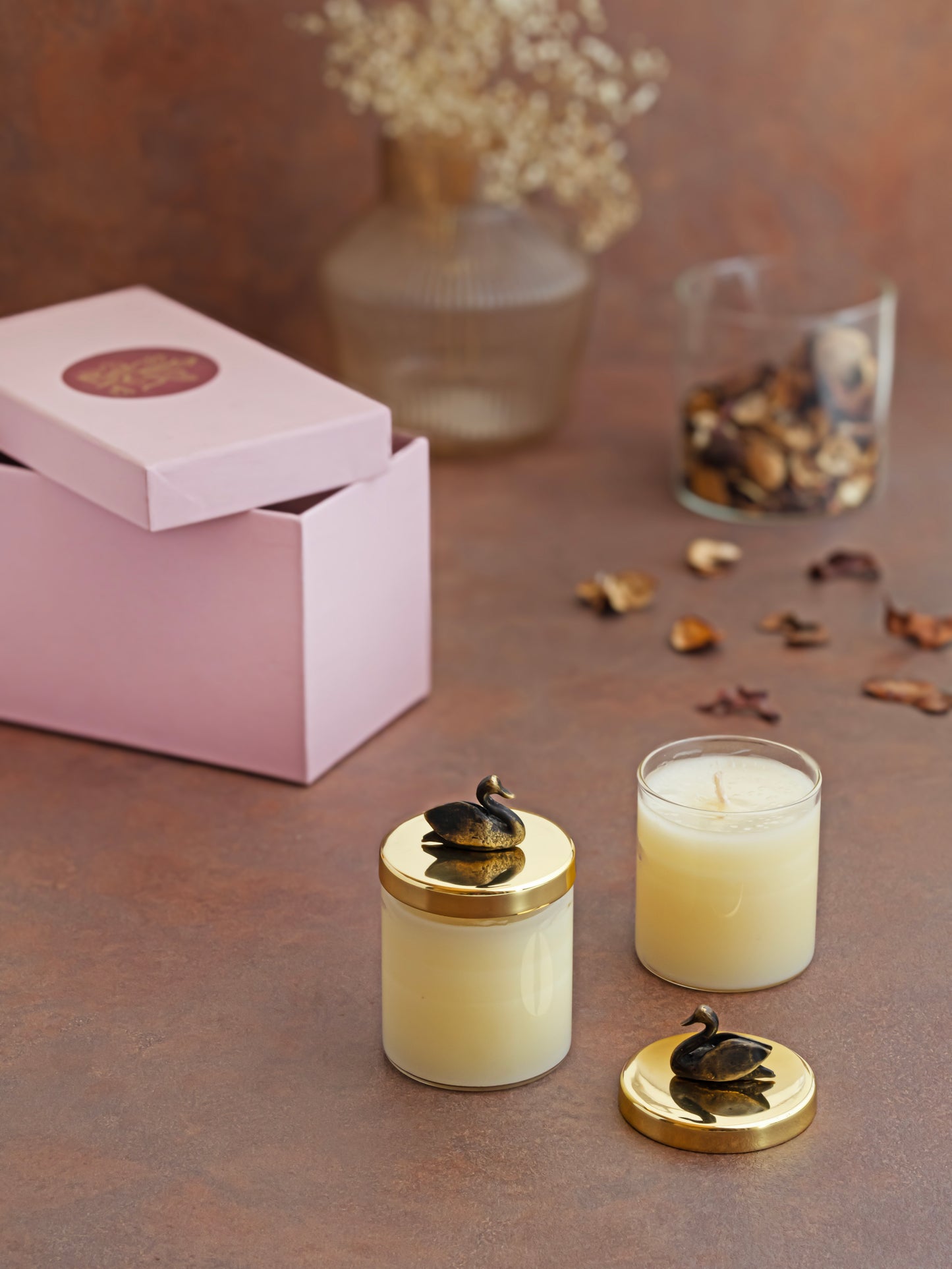Swan Candles _ Gift Box