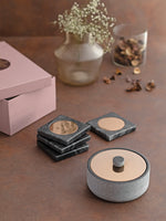 Yin Nutbowl + Coasters _ Gift Box