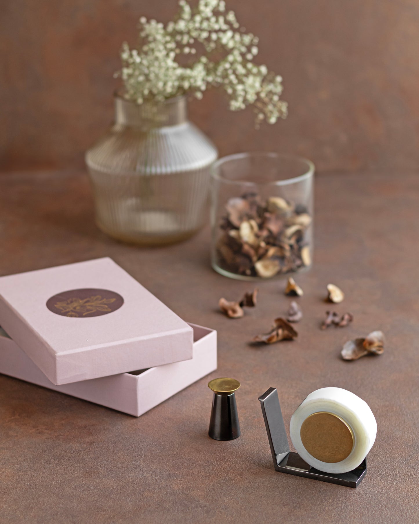 Tape Dispenser + Paper Weight _ Gift Box