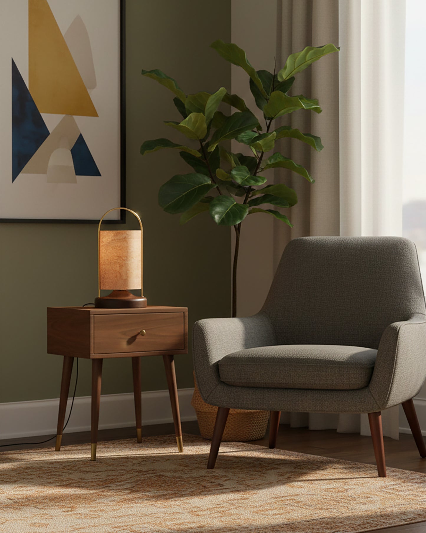 Lantern Cork Lamp