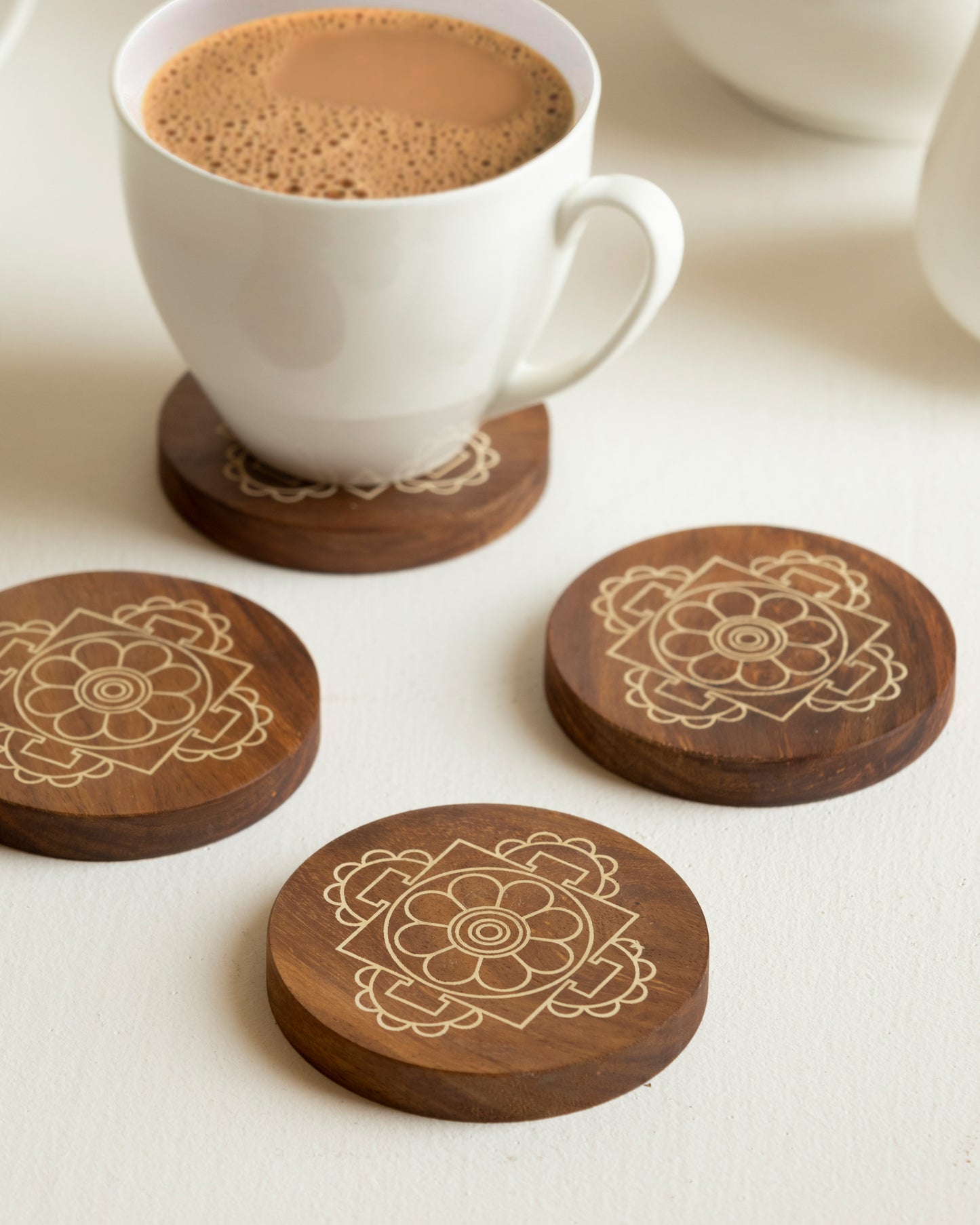 Mandala Coasters