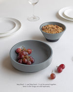 Step Bowl - L (Grey)
