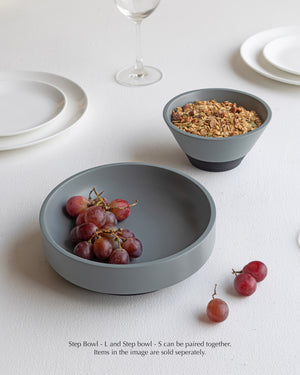 Step Bowl - L (Grey)